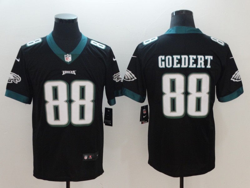 Men's Philadelphia Eagles Dallas Goedert #88 Black Jersey